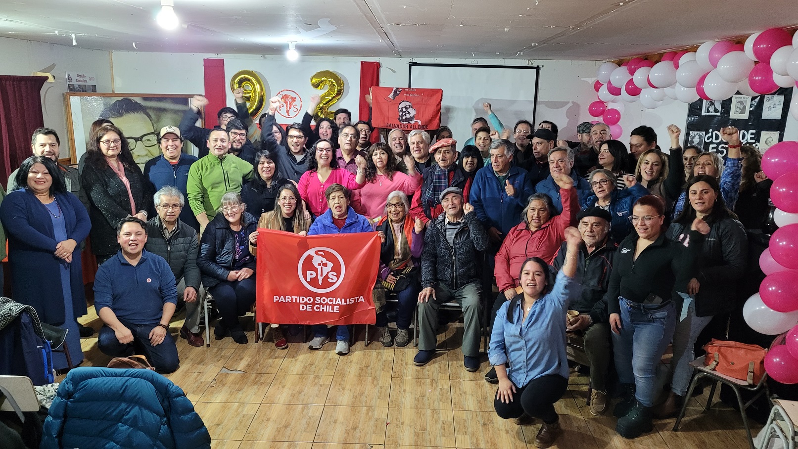 CON RECONOCIMIENTO A MILITANTES HISTÓRICOS Y LLAMADO A LA UNIDAD CELEBRAN 92 ANIVERSARIO DEL PS