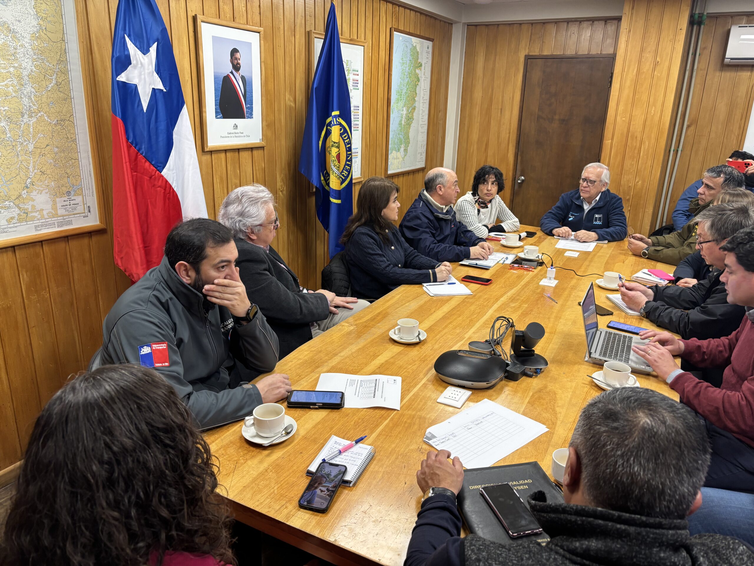 Autoridades llamaron a la prevención y autocuidado ante sistemas frontales en Aysén