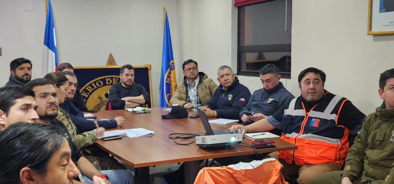 Delegado Presidencial Provincial realizó Comité para la Gestión del Riesgo de Desastres (COGRID)