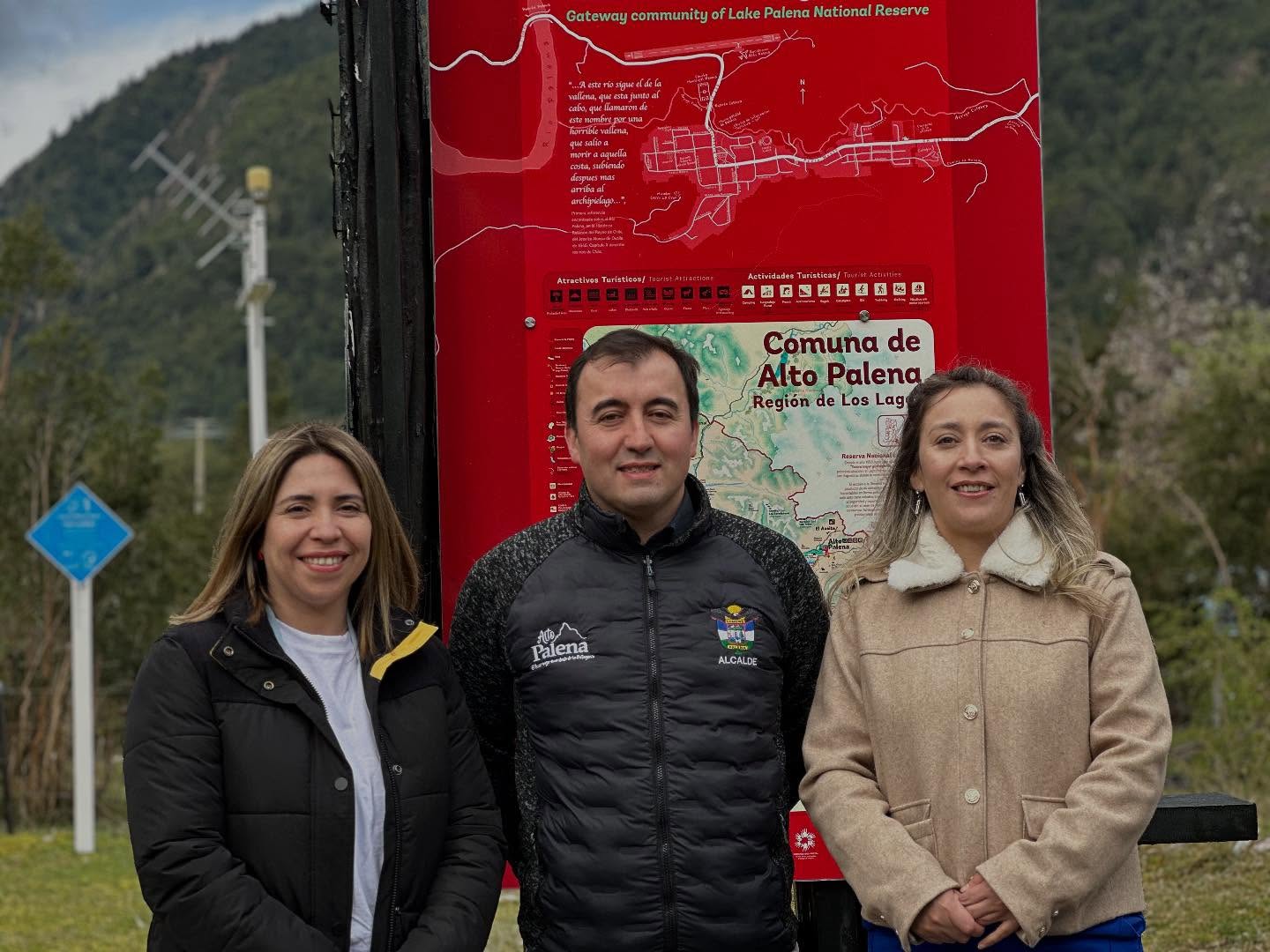 Alcaldesa Claudia Valdés Vásquez participa en la XVI Mesa de Áreas Protegidas de Alto Palena