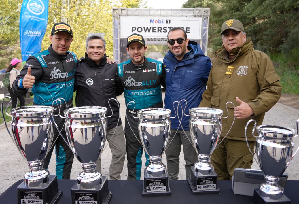 Ganador del Copec RallyMobil en Aysén: “Fue una carrera maravillosa, tanto por sus paisajes como por las personas”