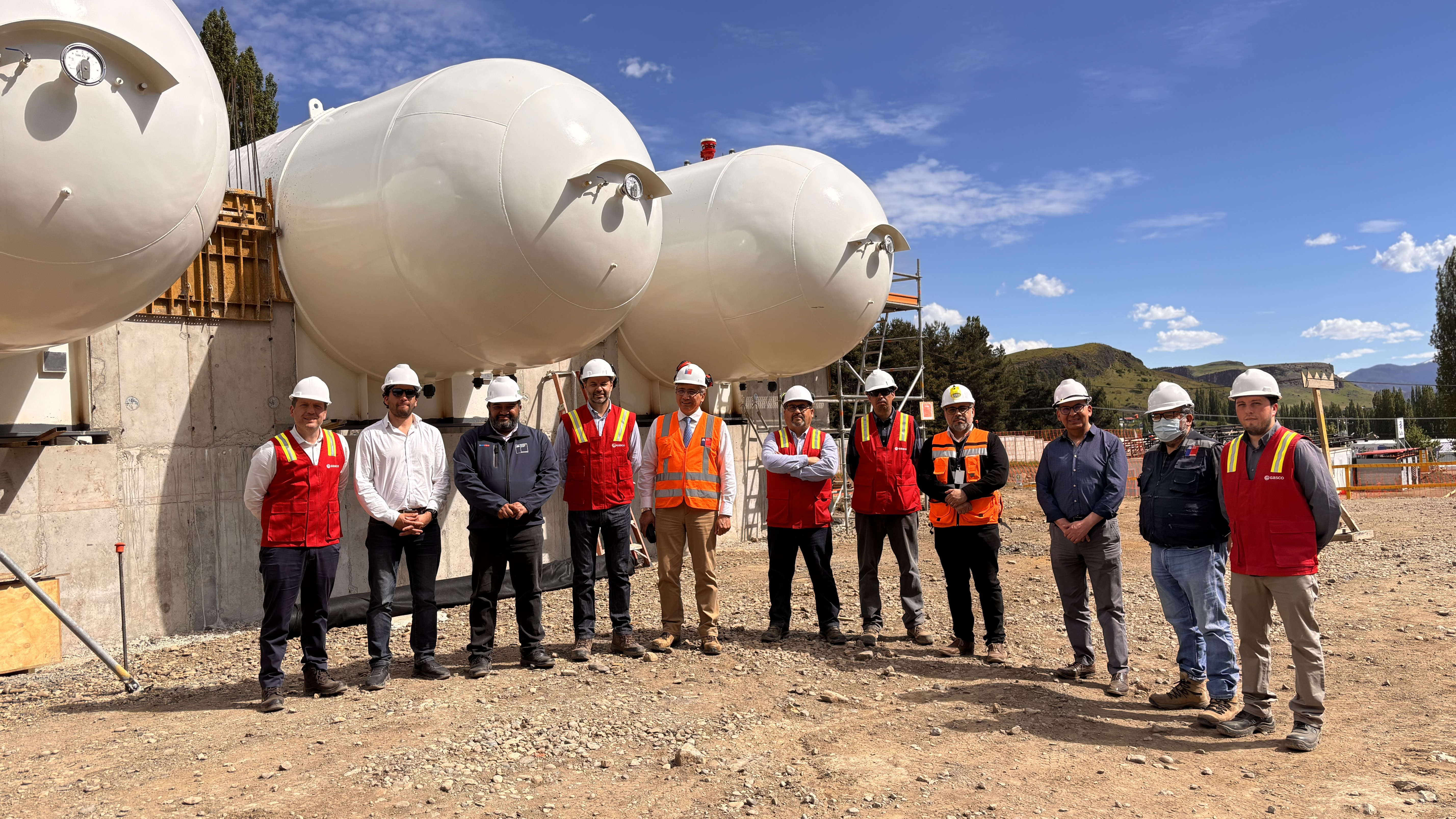 Proyecto Gasco en Coyhaique presenta un 40% de avance