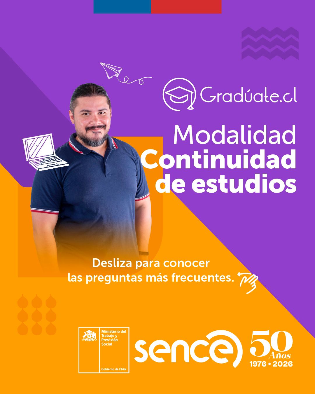 SENCE Aysén invita a postular al Programa Gradúate y abre inscripciones para rendir exámenes libres