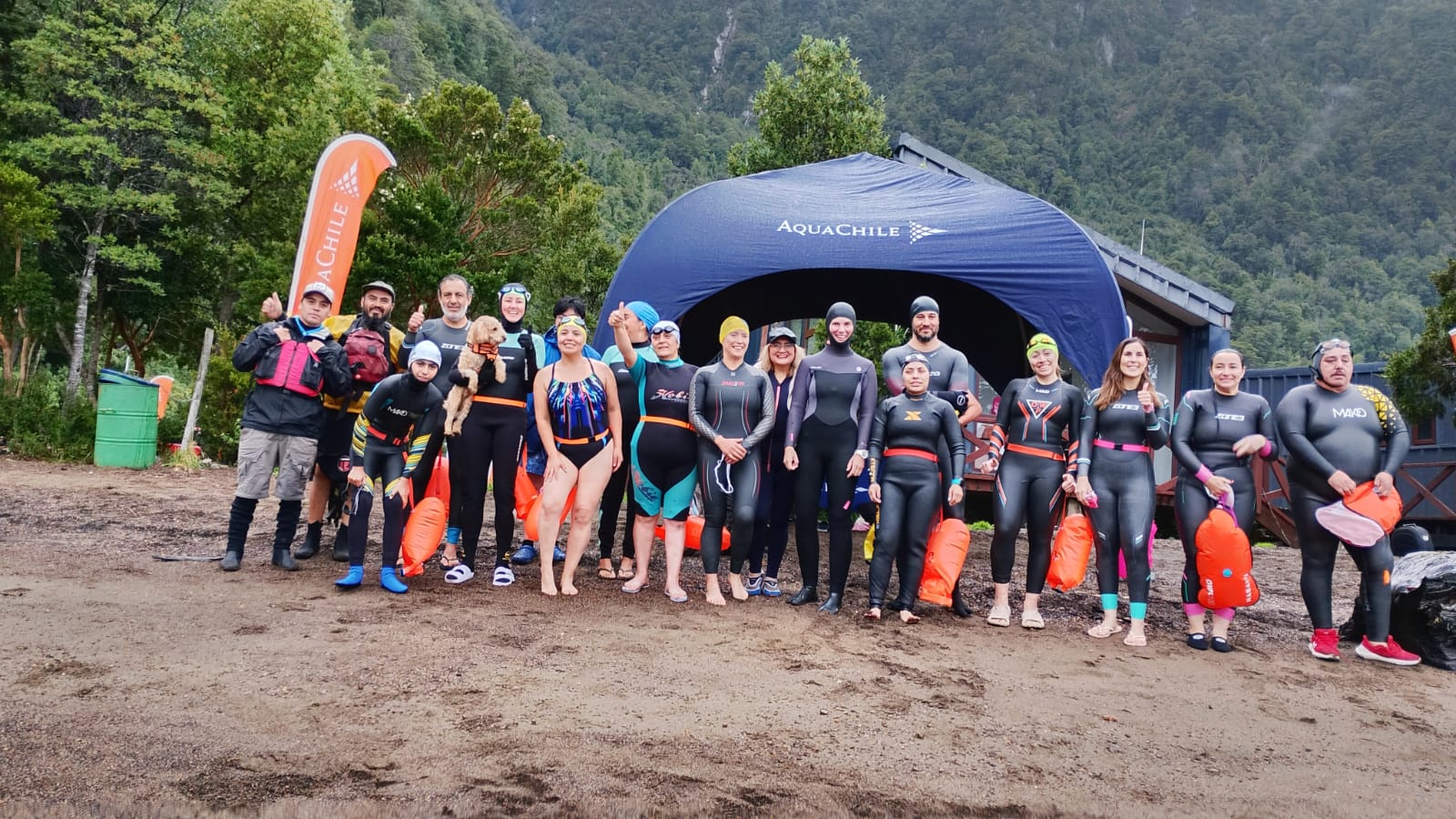 Quinta versión de “Patagonas al Agua” da la bienvenida al otoño con exitosa jornada de nado mixto