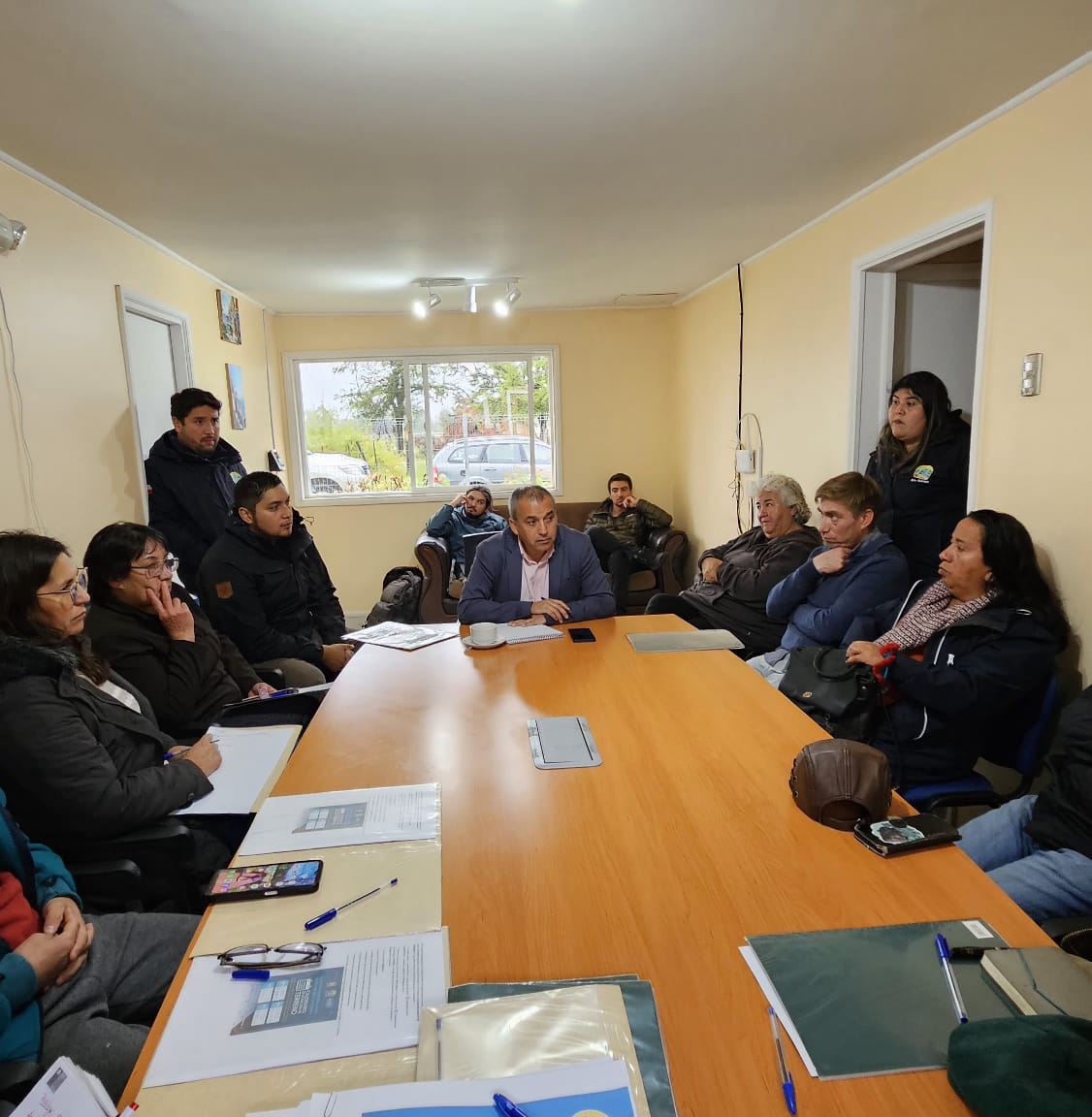 Delegación Presidencial Provincial de General Carrera  refuerza despliegue territorial con encuentro en Bahía Murta