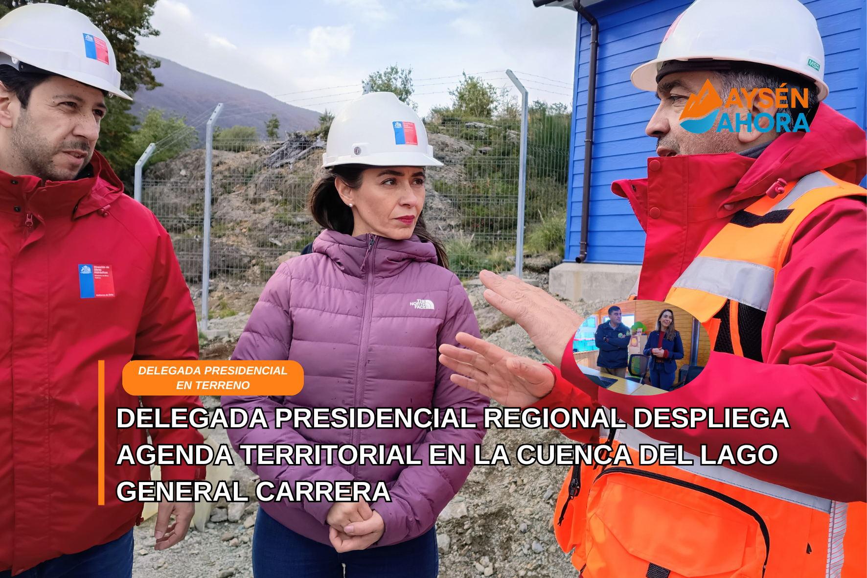 Delegada Presidencial Regional despliega agenda territorial en la cuenca del Lago General Carrera