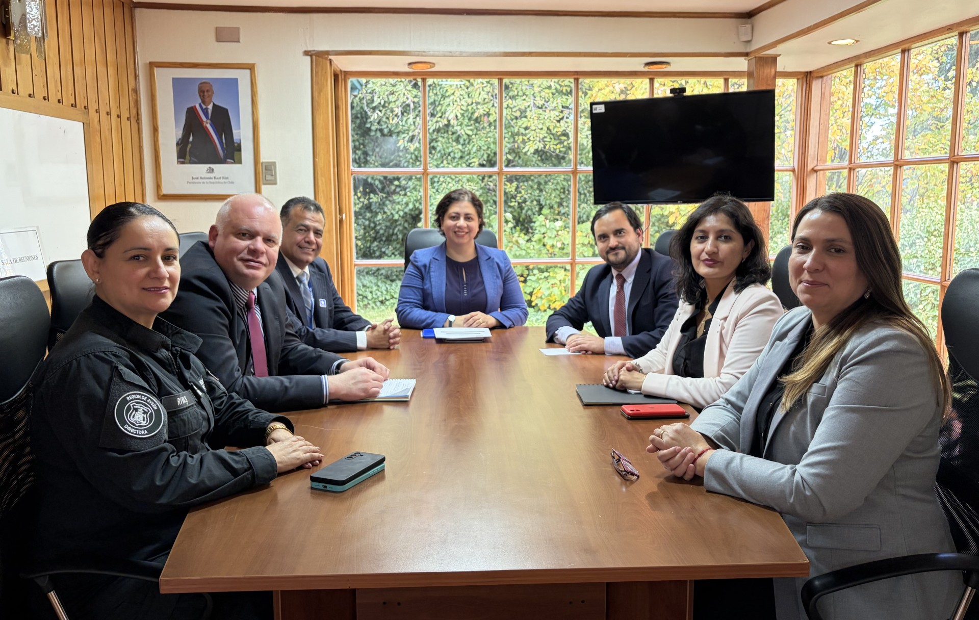 Seremi  Andrea Ponce encabezó primer Gabinete de Justicia y Proyectos