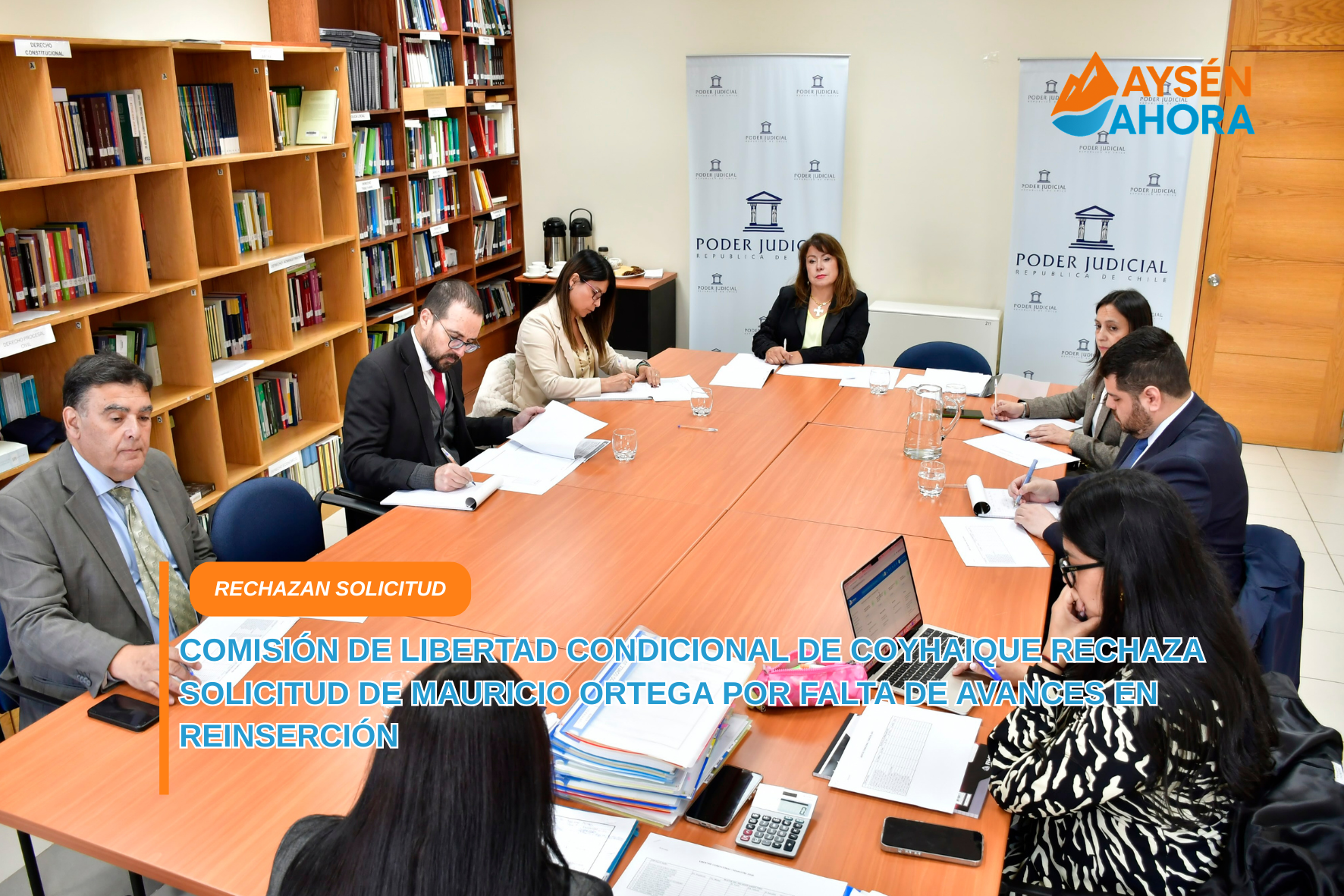 Comisión de Libertad Condicional de Coyhaique rechaza solicitud de Mauricio Ortega por falta de avances en reinserción