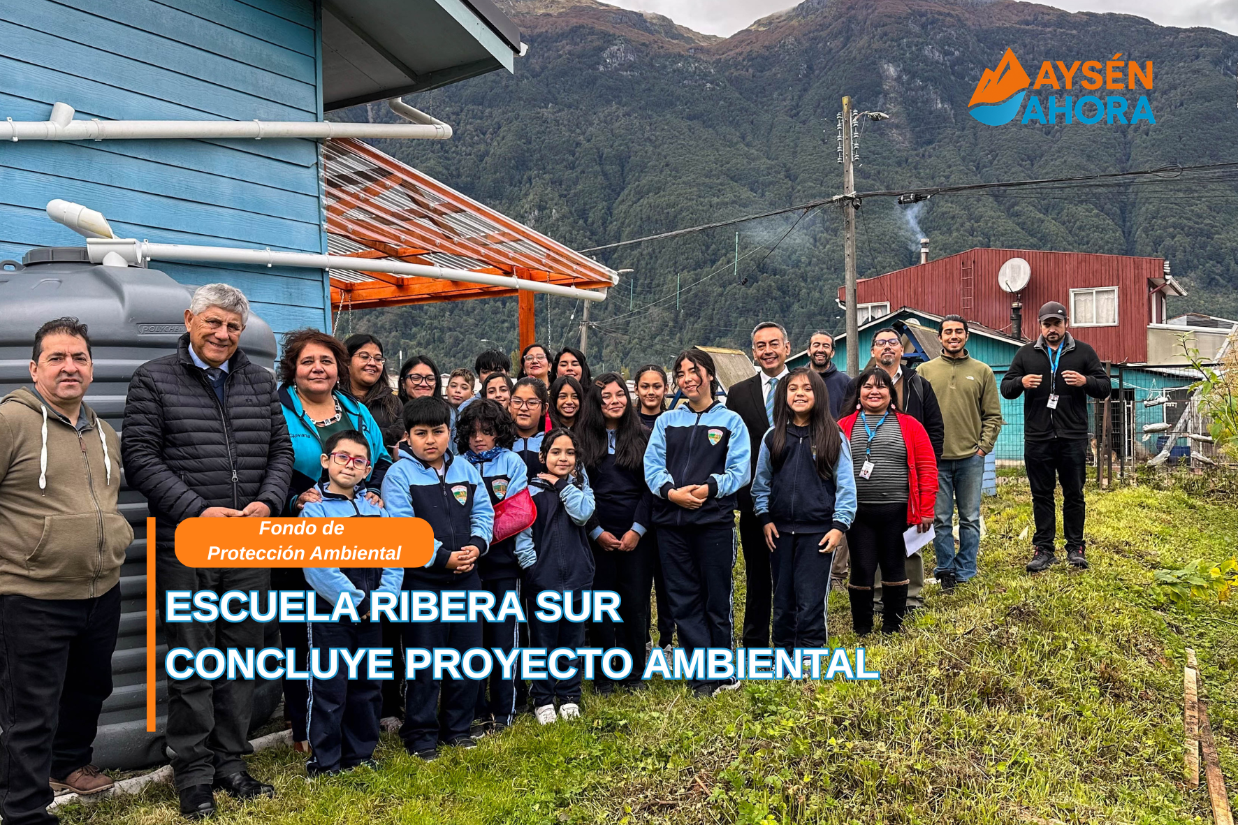 Escuela Ribera Sur concluye proyecto ambiental que apuesta por la eficiencia hídrica y aula al aire libre