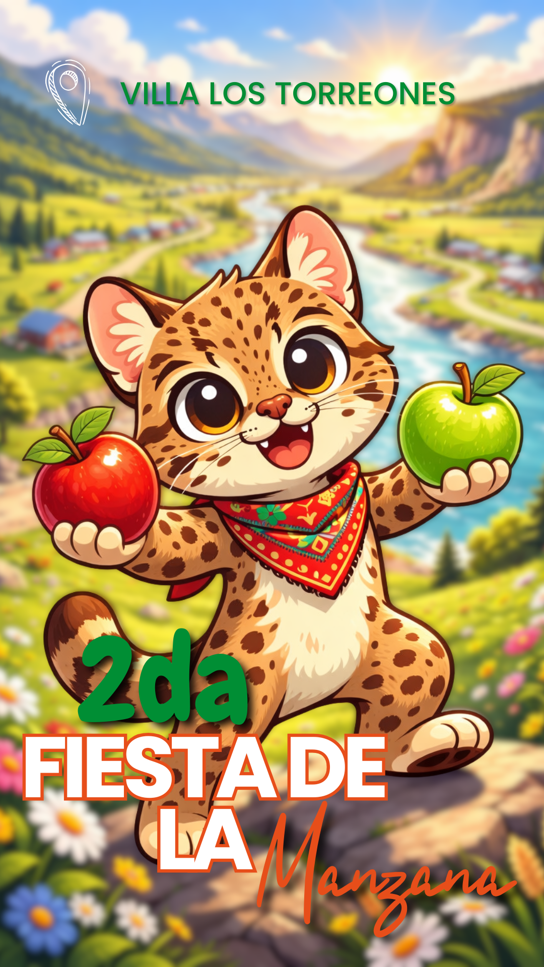 FIESTA DE LA MANZANA INVITA A VIVIR TRADICIONES CAMPESINAS Y TURISMO RURAL EN VILLA LOS TORREONES