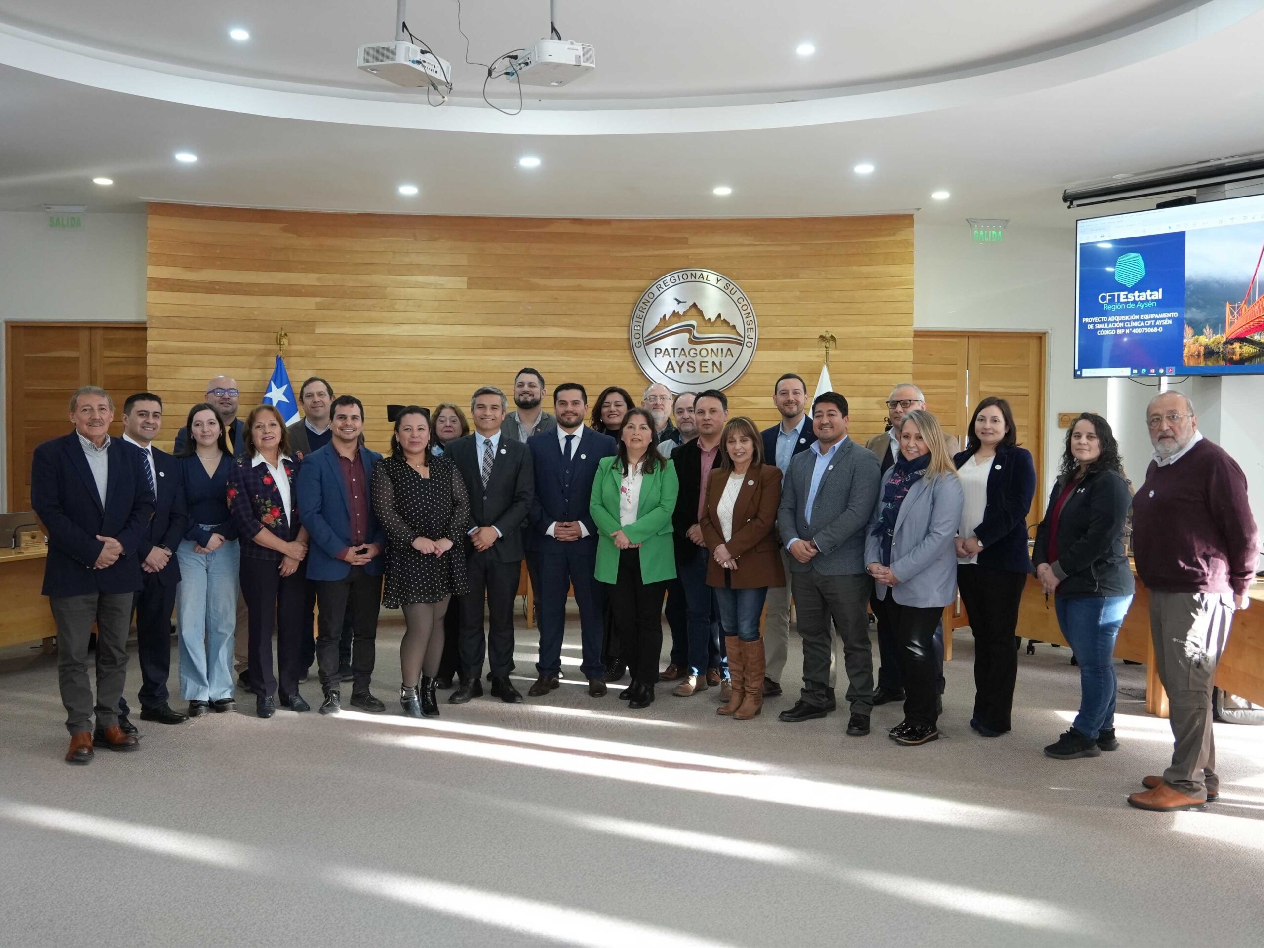 Gobierno Regional y su Consejo aprueban millonario proyecto para fortalecer la formación técnica en salud del CFT Estatal Aysén