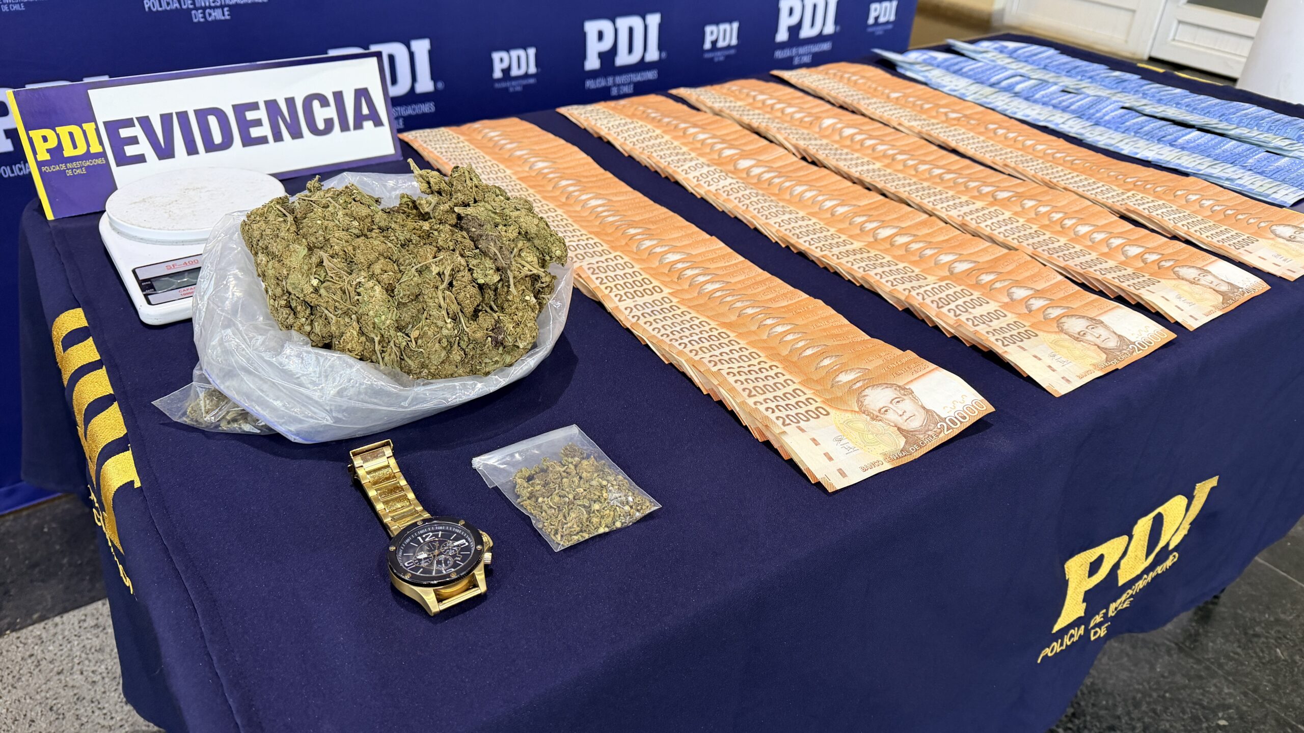Histórico decomiso: PDI y SAC Aysén desbaratan clan familiar que traficaba cannabis en falsas mudanzas con destino a Coyhaique