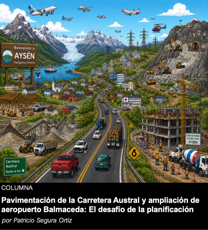 Pavimentación de la Carretera Austral y ampliación de aeropuerto Balmaceda: El desafío de la planificación