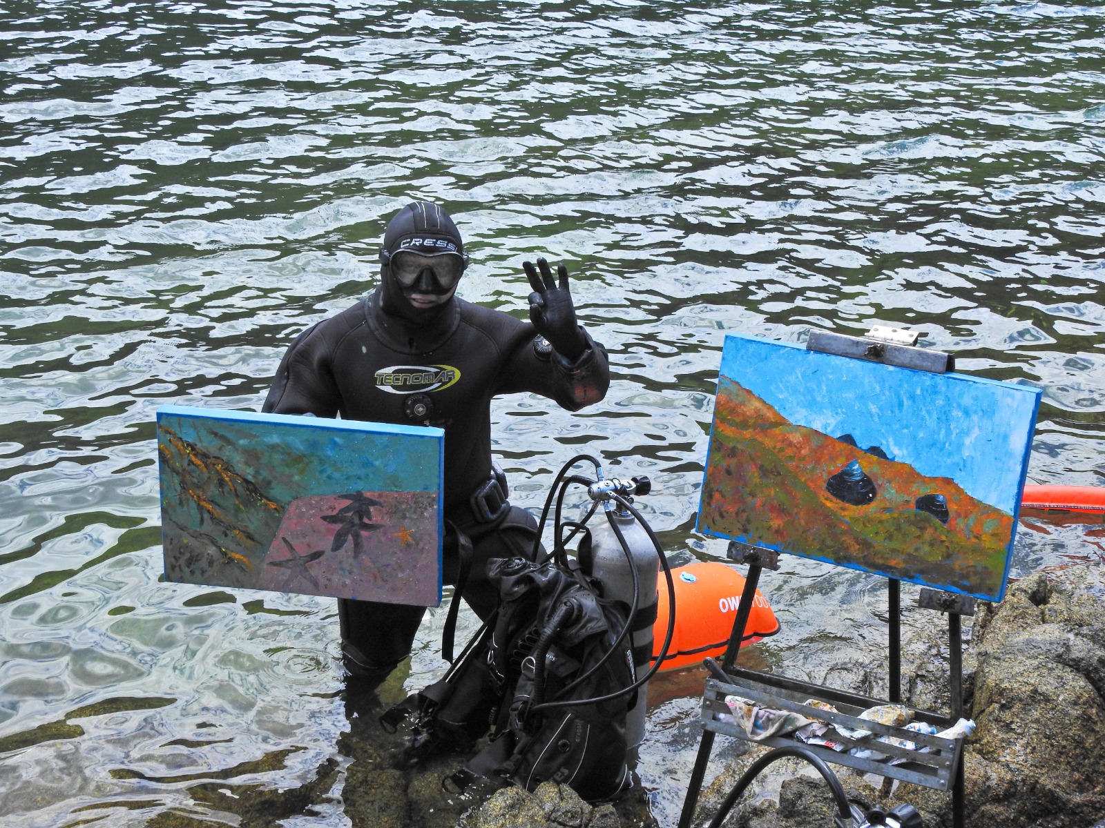 ARTE SUBMARINO DESDE LA PATAGONIA: PROPUESTA AYSENINA MARCA UN HITO CULTURAL INÉDITO EN CHILE