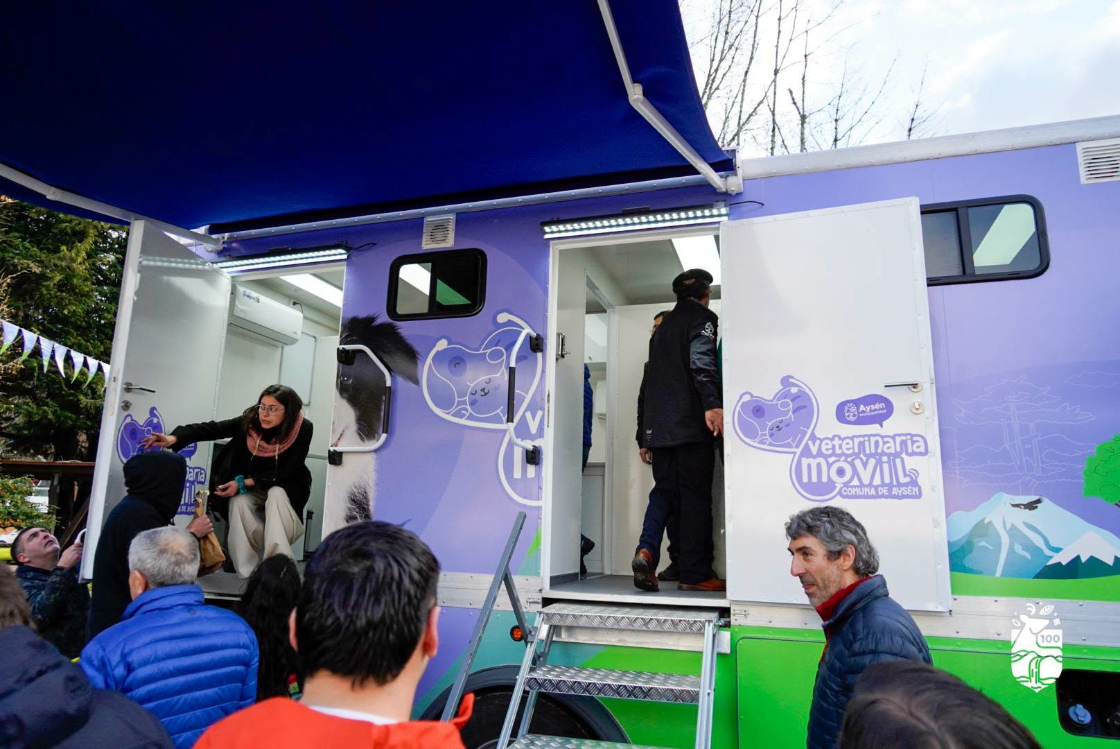 Municipio de Aysén inaugura la primera Veterinaria Móvil de la Región de Aysén en una jornada marcada por la participación familiar