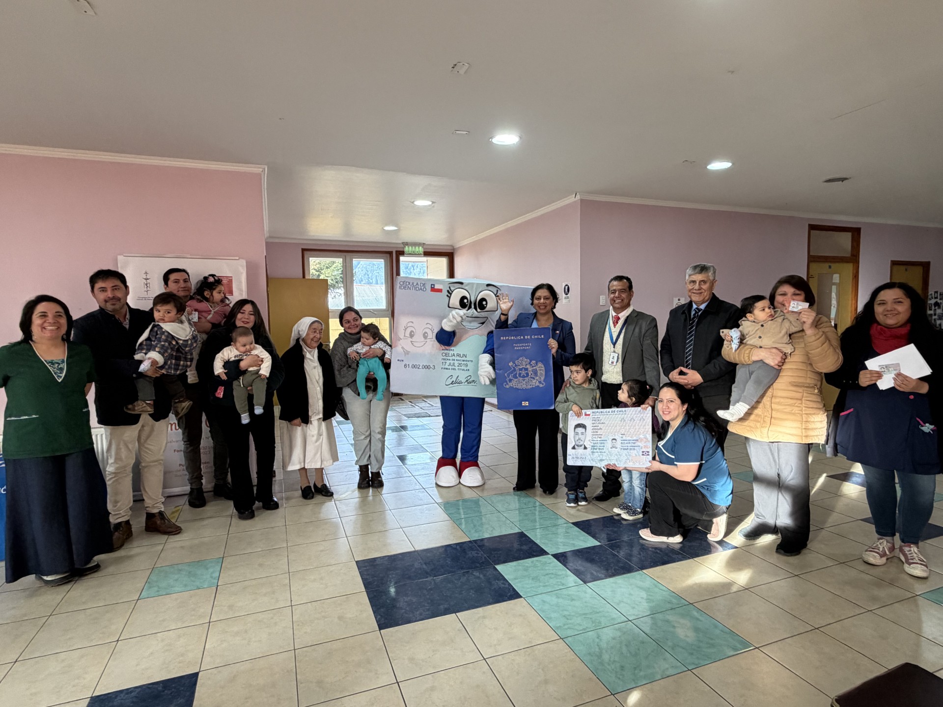 En Puerto Aysén: Entregan cédulas de identidad a niños y niñas del jardín infantil Bambin Gesú