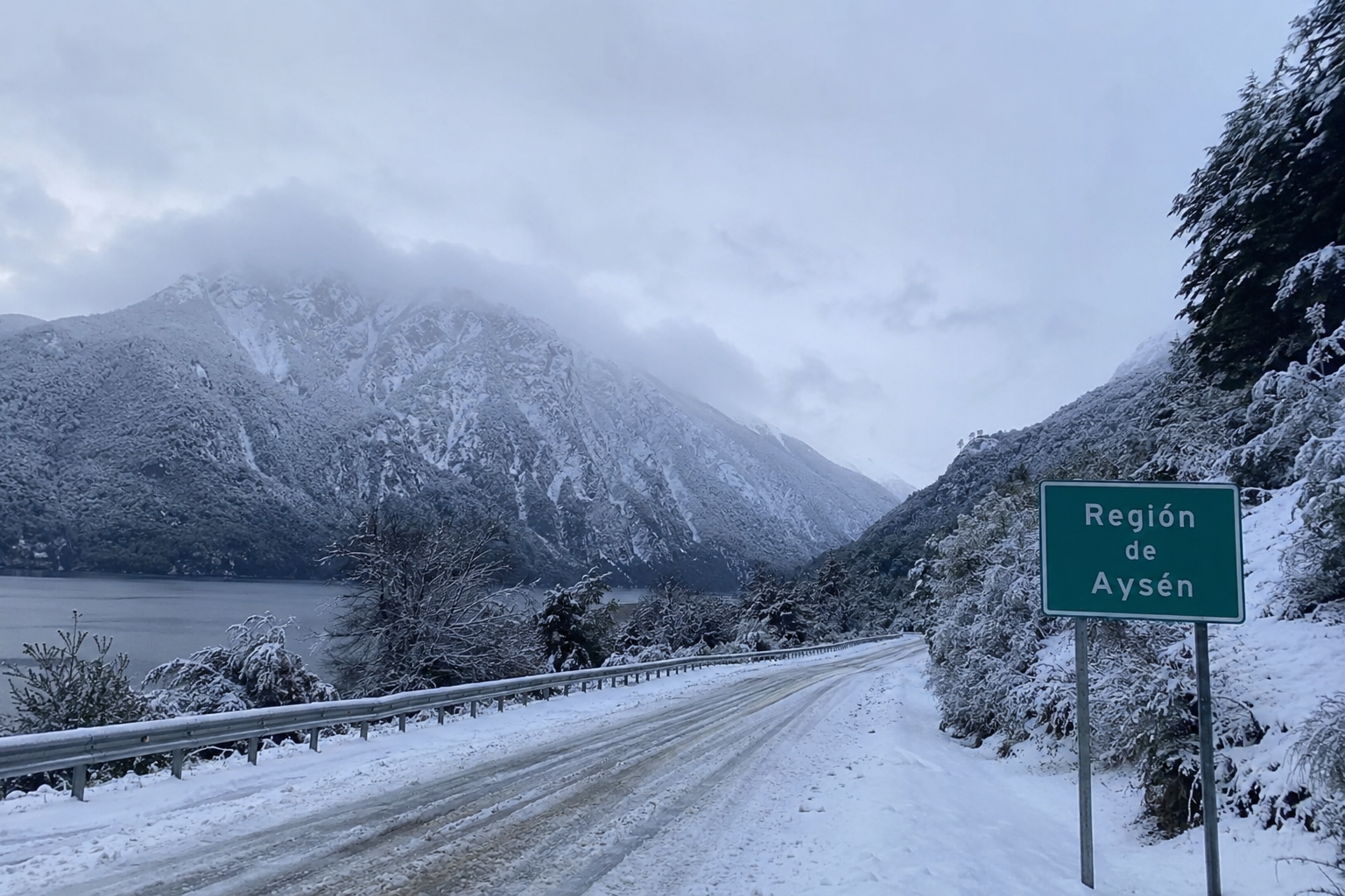 Región de Aysén enfrentará intensas heladas, nevadas y paso de un ciclón extratropical durante esta semana