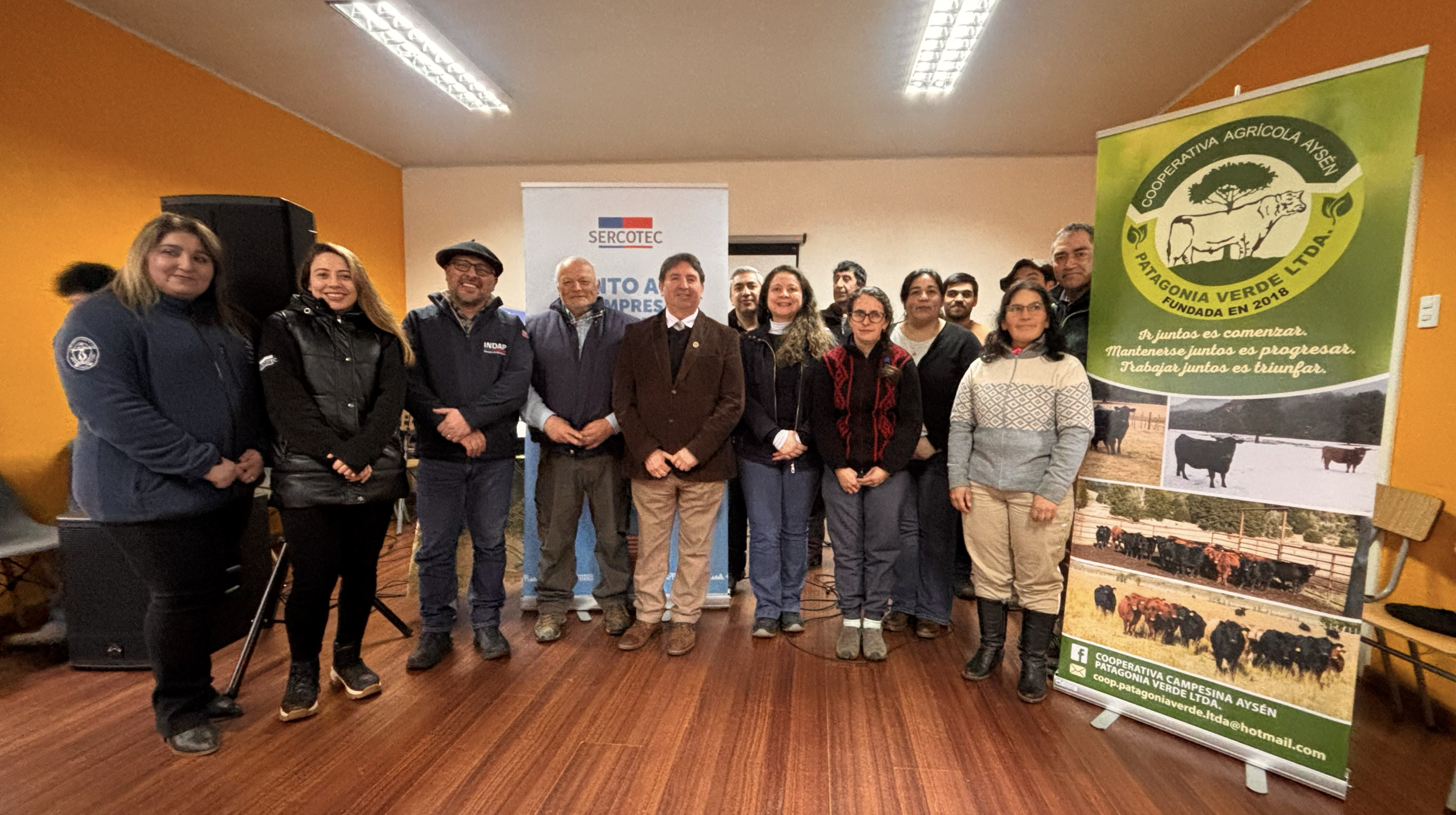 Cooperativa Patagonia Verde proyecta nuevos desafíos con el apoyo de Sercotec