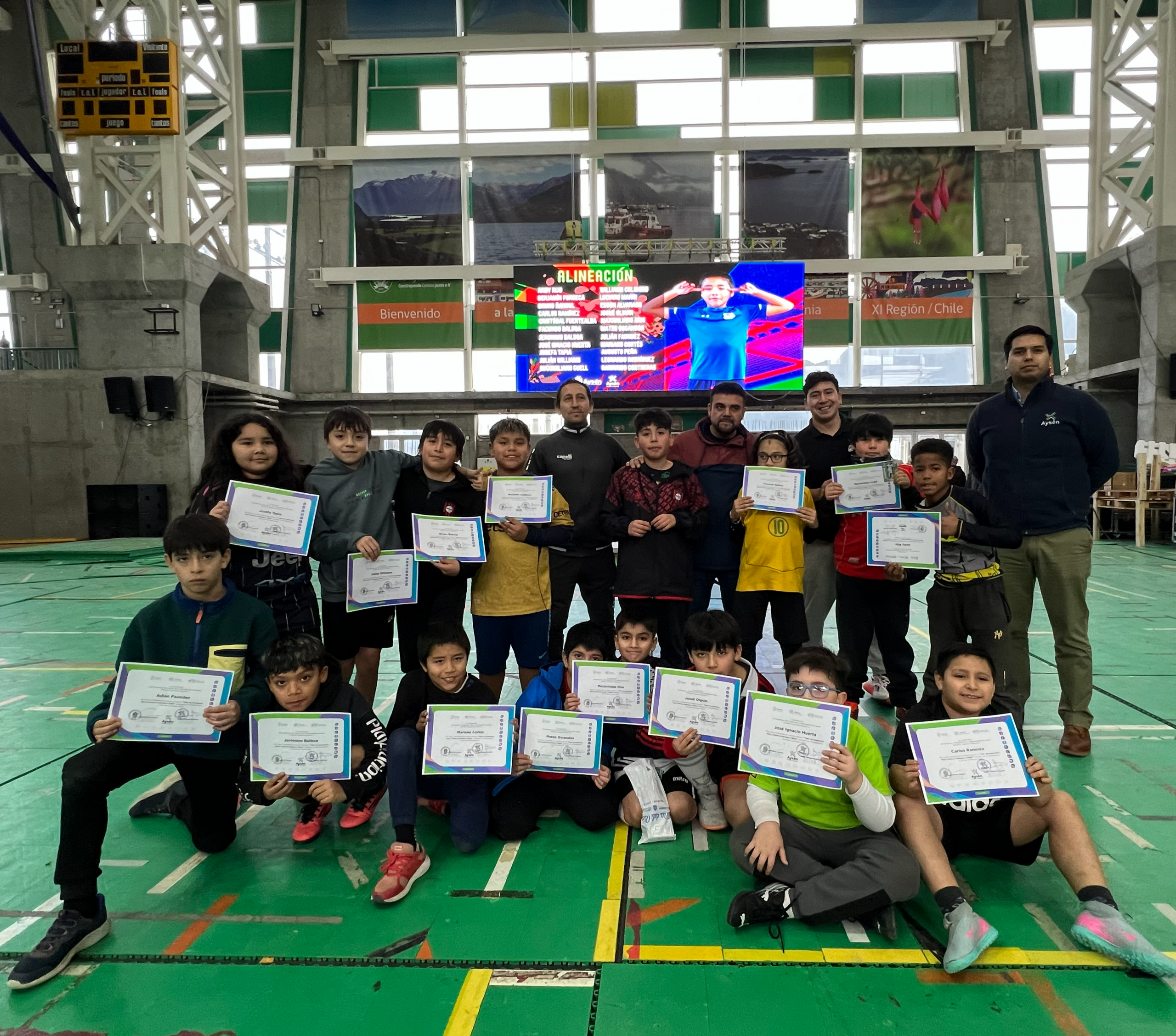 Con gran éxito finalizaron los talleres de invierno en el Polideportivo 21 de abril de Puerto Aysén: Iniciativa reunió a más de 30 personas 