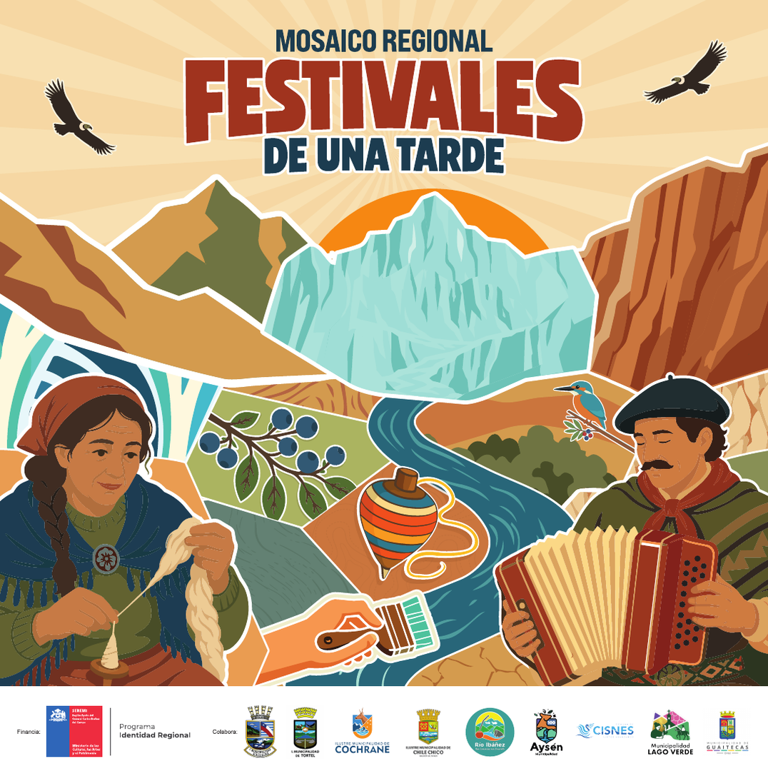 Mosaico Regional: Festivales de una Tarde recorrerá nueve comunas de Aysén