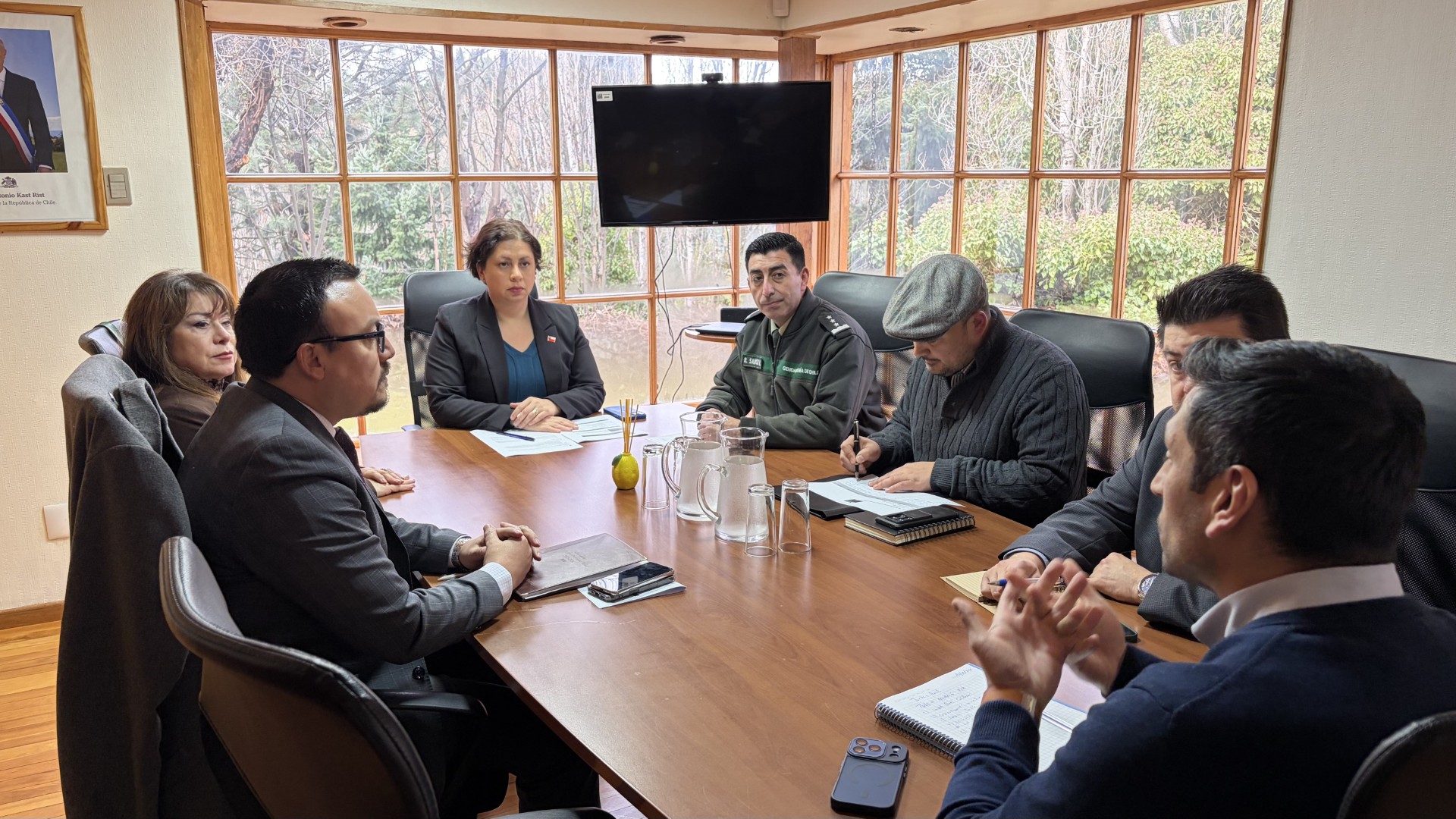 Sesionó Mesa Regional de Coordinación del Sistema de Justicia Penal