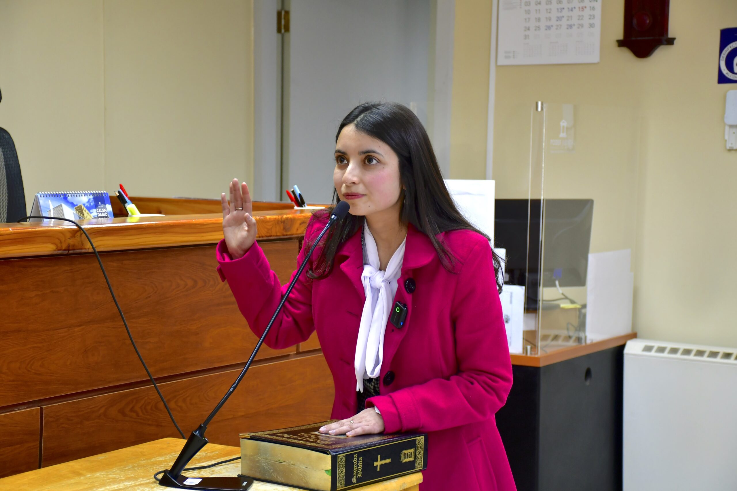Vanessa Dutra Vidal juró como secretaria titular del Juzgado de Letras y Garantía de Cisnes