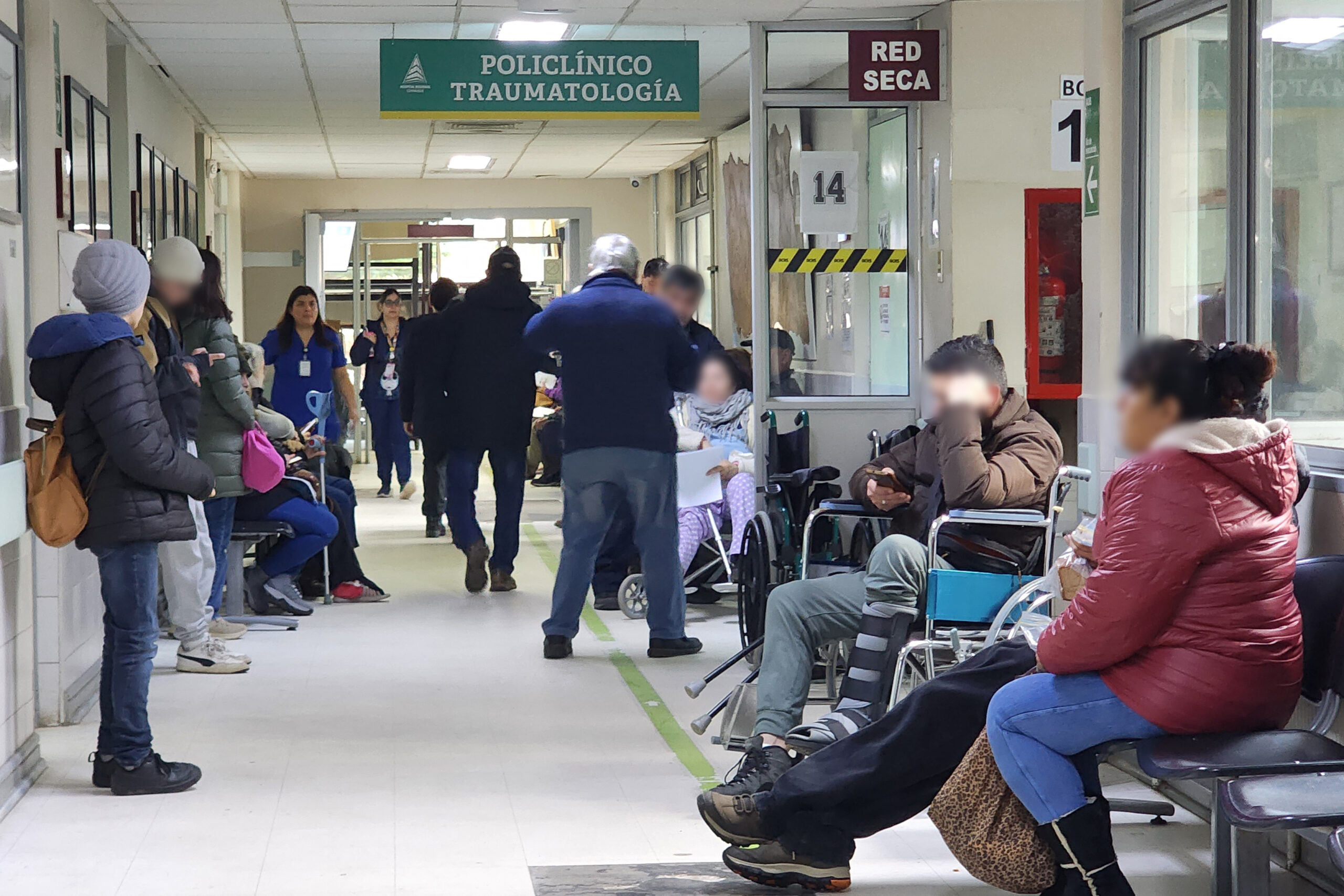 Consultas de caídas por nieve y escarcha aumentan cerca de un 90% en el servicio de Urgencia del HRC