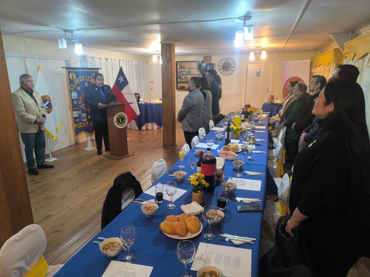 Club de Leones de Puerto Aysén celebró 76 años de historia y servicio a la comunidad