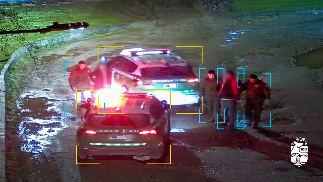 Dos detenidos tras robo detectado por cámaras de televigilancia municipal de Puerto Aysén