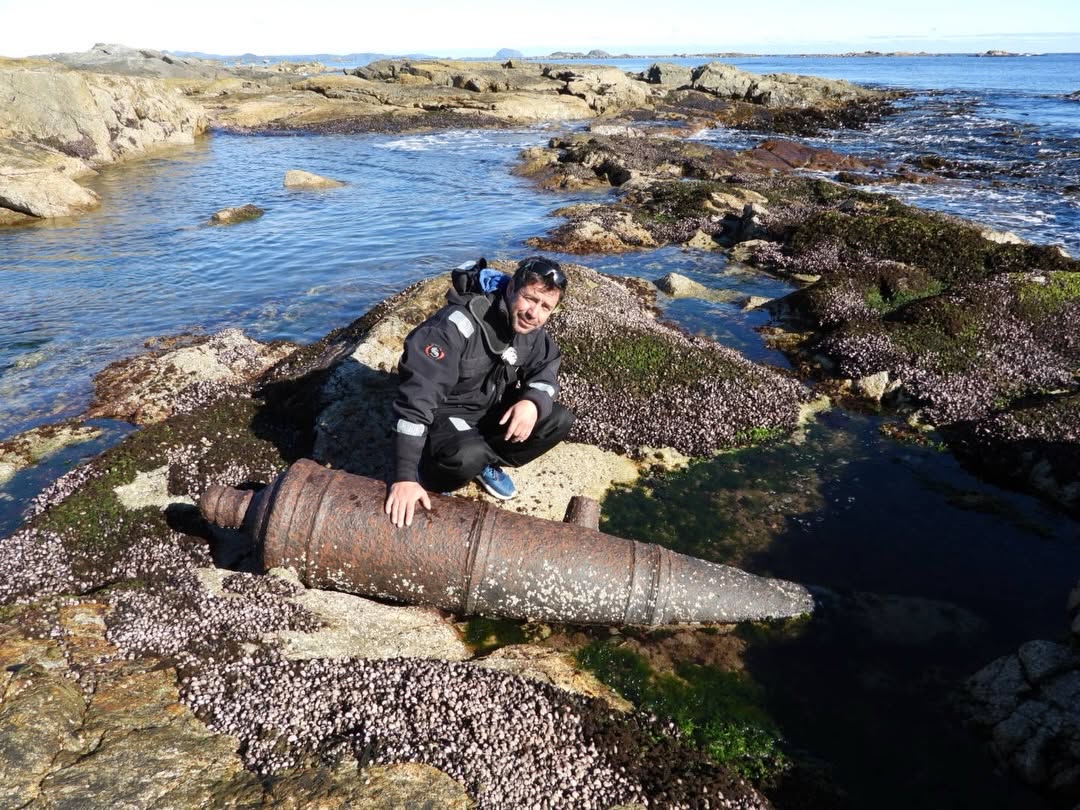 Misteriosos cañones en Guayaneco: ¿a qué histórica embarcación pertenecieron?