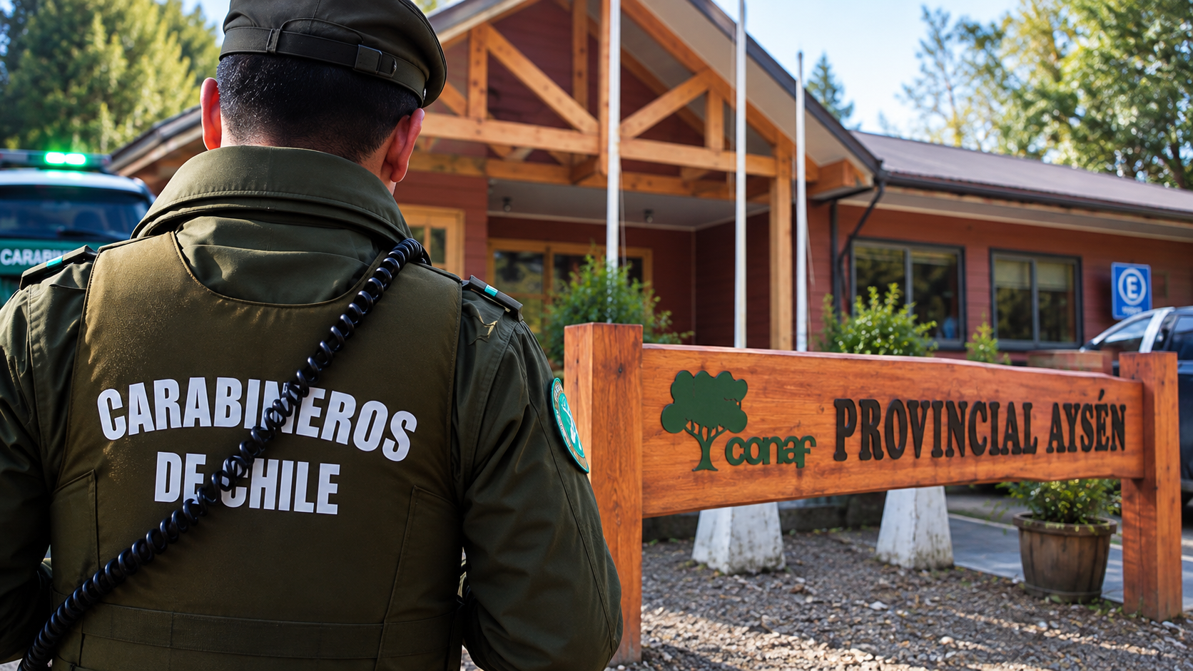 SIP detuvo a sujeto investigado por robo en dependencias de CONAF en Puerto Aysén