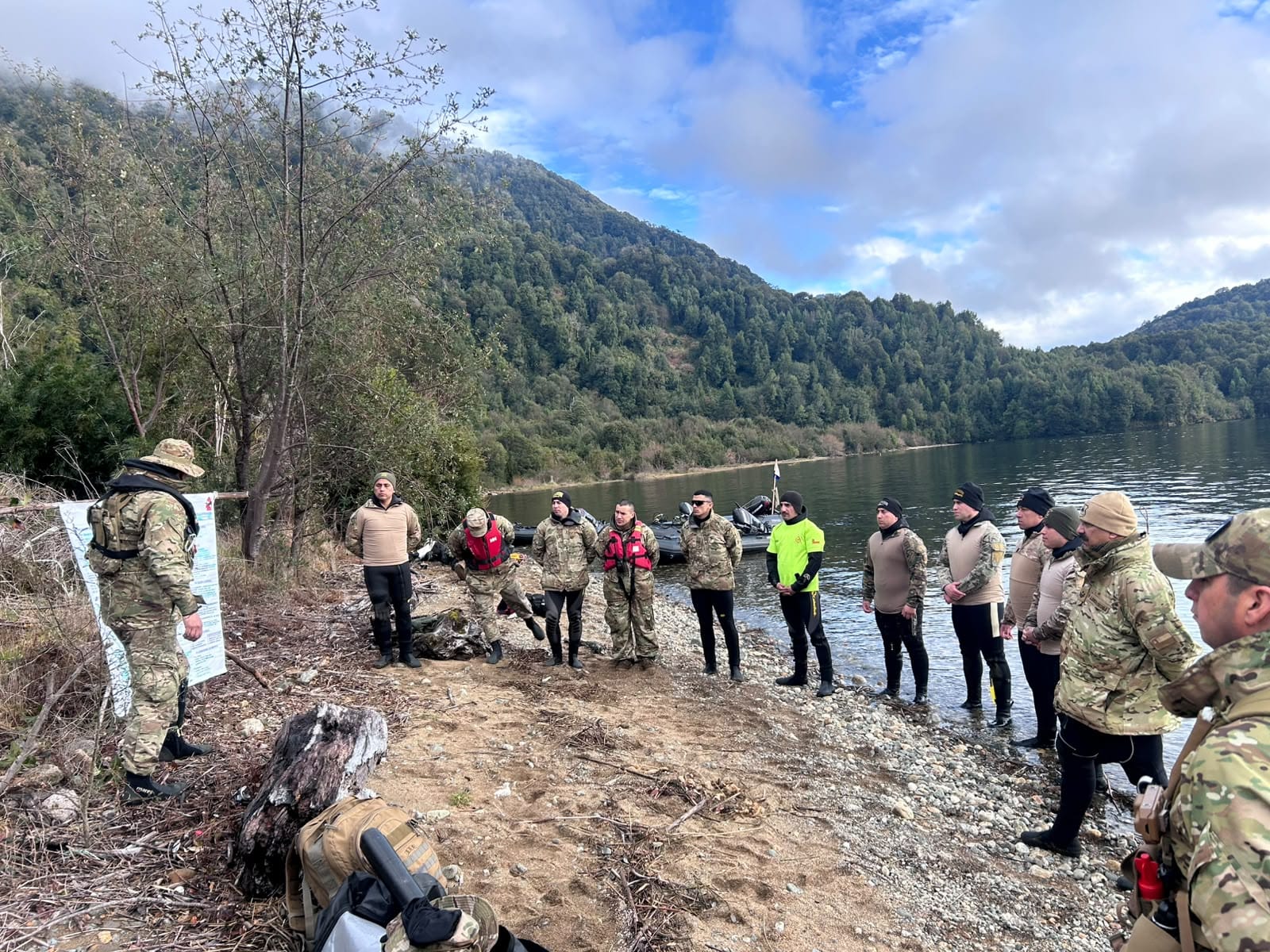Bomberos de Puerto Aysén participó en ejercicio multinivel FTX Viento Blanco 2026