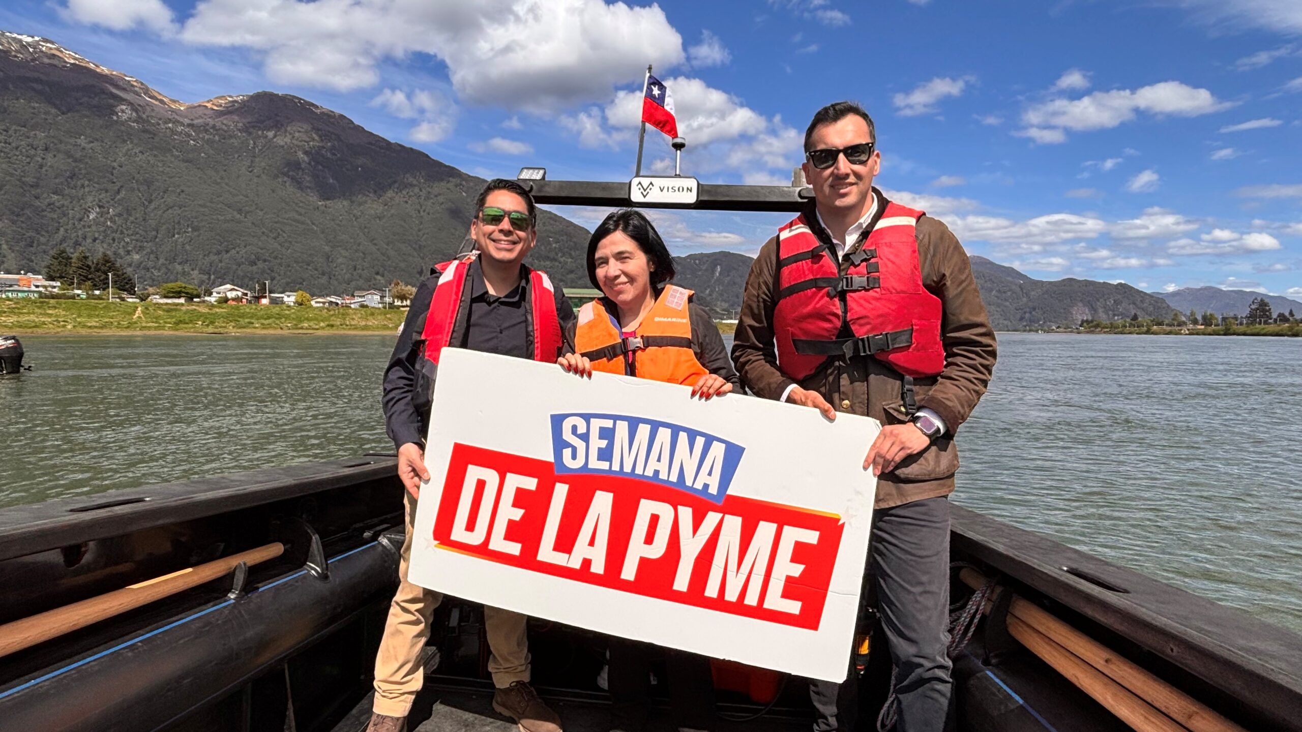 SEMANA DE LA PYME: CORFO AYSÉN DESTACA INNOVACIÓN Y ELECTROMOVILIDAD MARÍTIMA EN VISITA A VISON CHILE